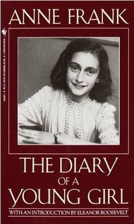 diary of anne frank. Book cover of : Anne Frank: